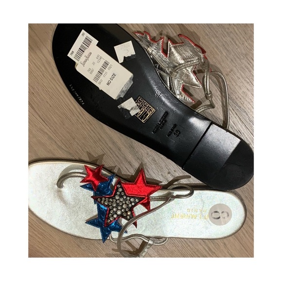 YSL NWT Saint Laurent Swarovski Crystal - Picture 2 of 3